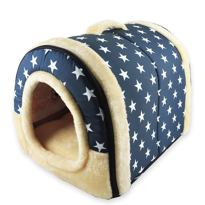 Indoor Dog House Soft Cozy Dog Cave