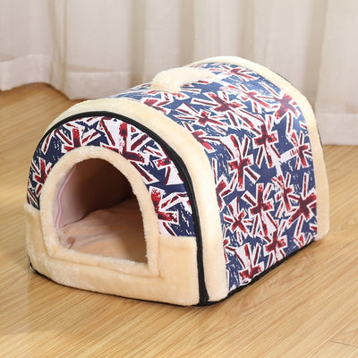 Indoor Dog House Soft Cozy Dog Cave