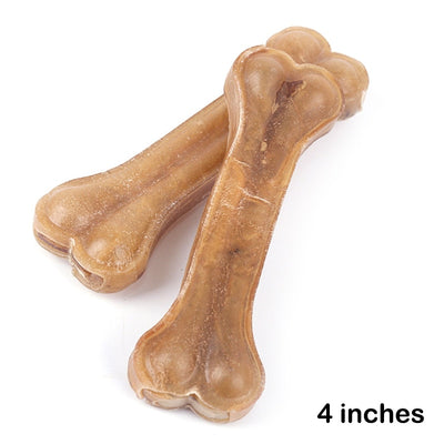 Durable Real Cowhide Bone Treat For Dogs