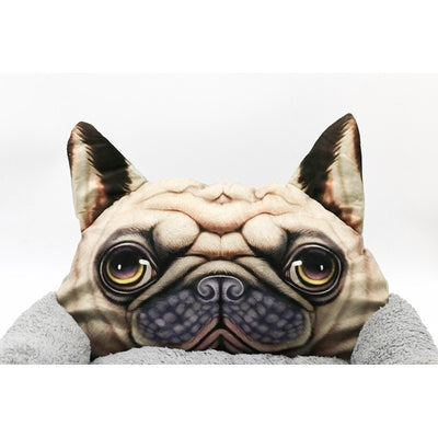 Benepaw 3D Shar Pei Sofa Bed Dog