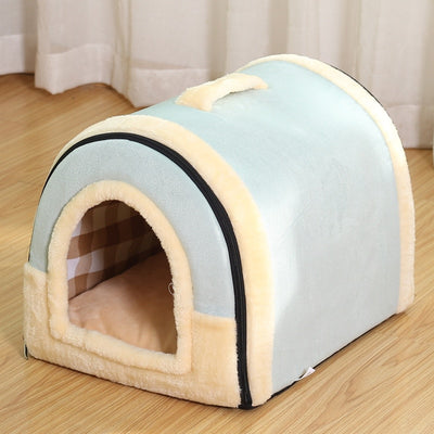 Indoor Dog House Soft Cozy Dog Cave