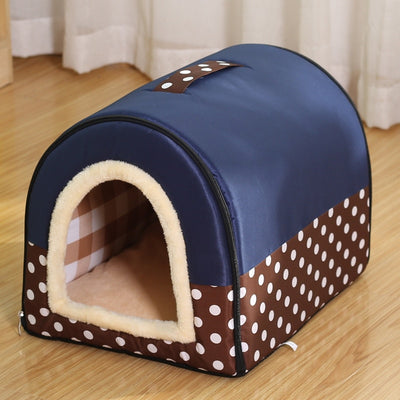 Indoor Dog House Soft Cozy Dog Cave