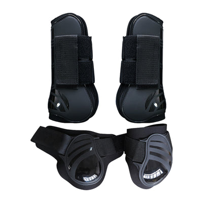 2Pair Horse Tendon and Fetlock Boots Equestrian Protective Gear