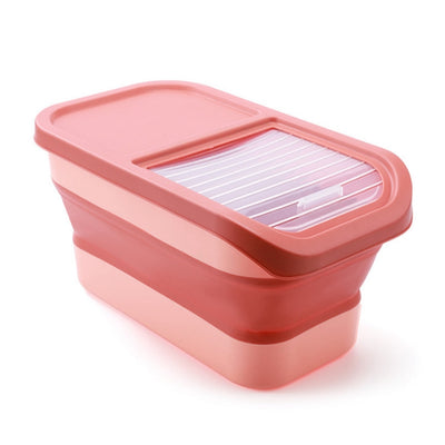 13 LB Collapsible Cat Dog Food Storage Container