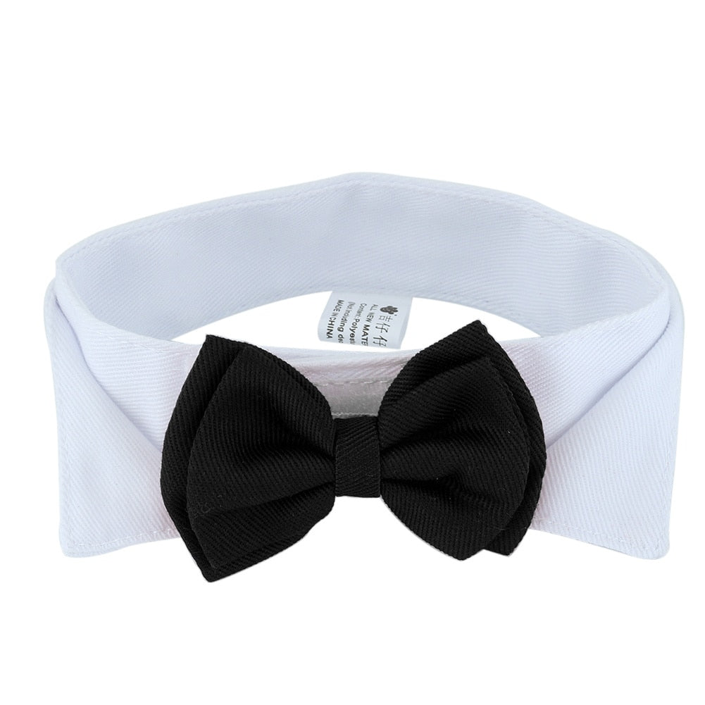 1PC Pet Puppy Dogs Adjustable Bow Tie Collar