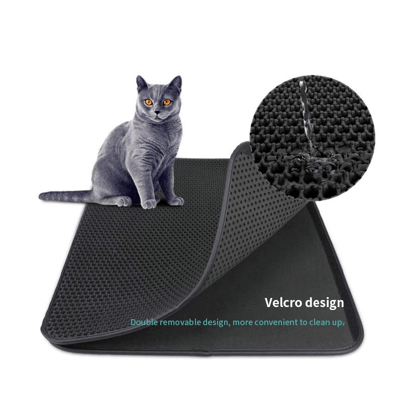 Cat Litter Pad Waterproof Non-slip Sand Basin Filter