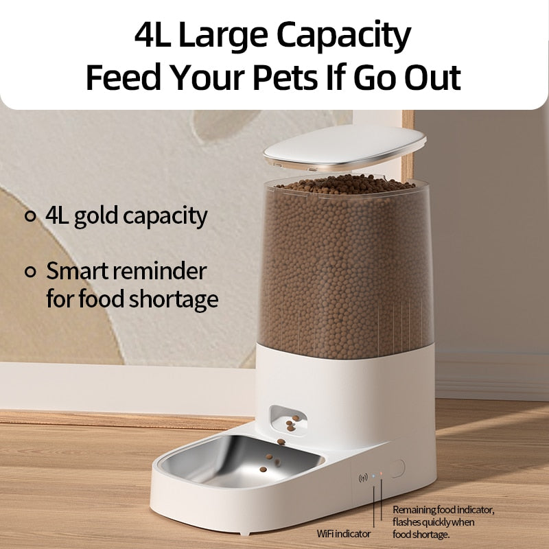 ROJECO Smart Automatic Cat Feeder