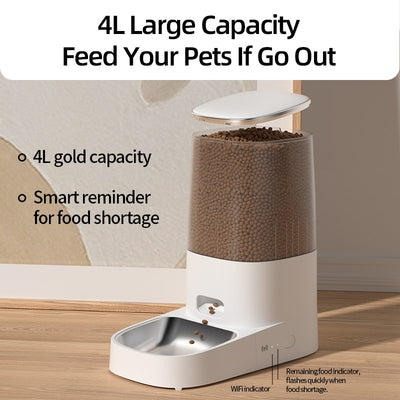 ROJECO Smart Automatic Cat Feeder