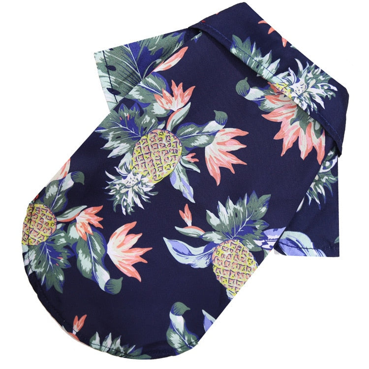 Hawaiian Style Dog Shirt Summer