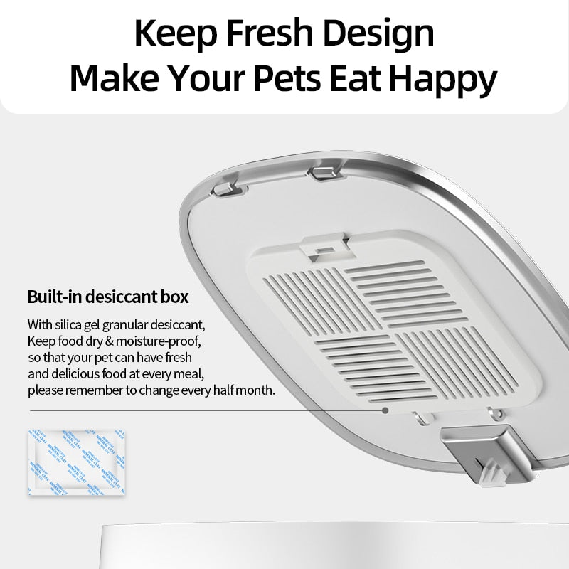 ROJECO Smart Automatic Cat Feeder