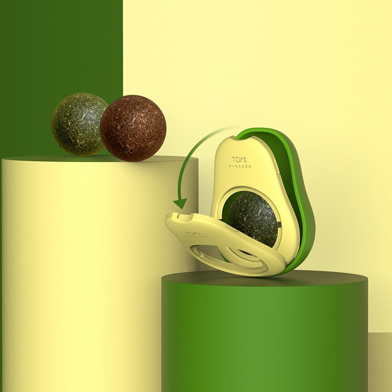 Avocado Catnip Wall Ball For Cat