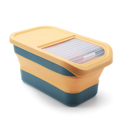 13 LB Collapsible Cat Dog Food Storage Container