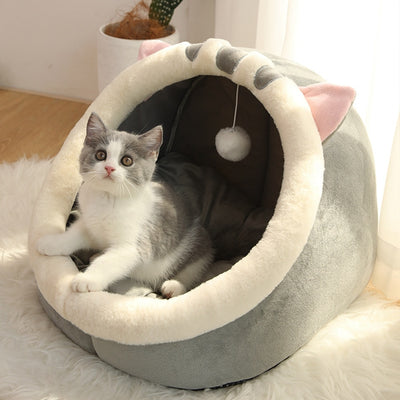 Winter Cat Bed Plush