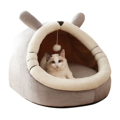 Winter Cat Bed Plush