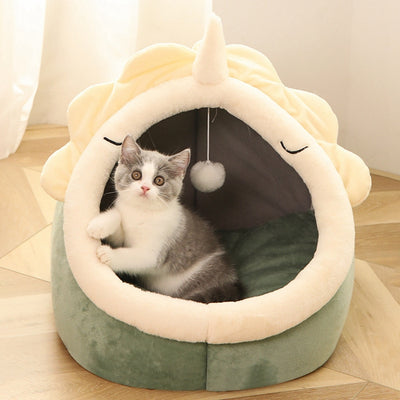 Winter Cat Bed Plush