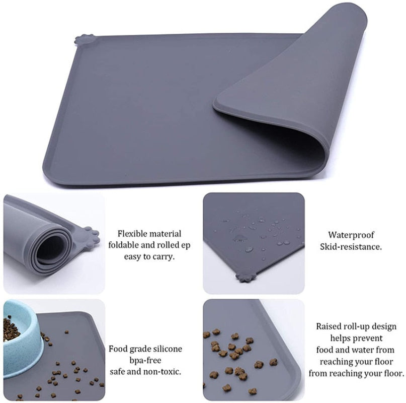 Silicone Waterproof Cat Mat