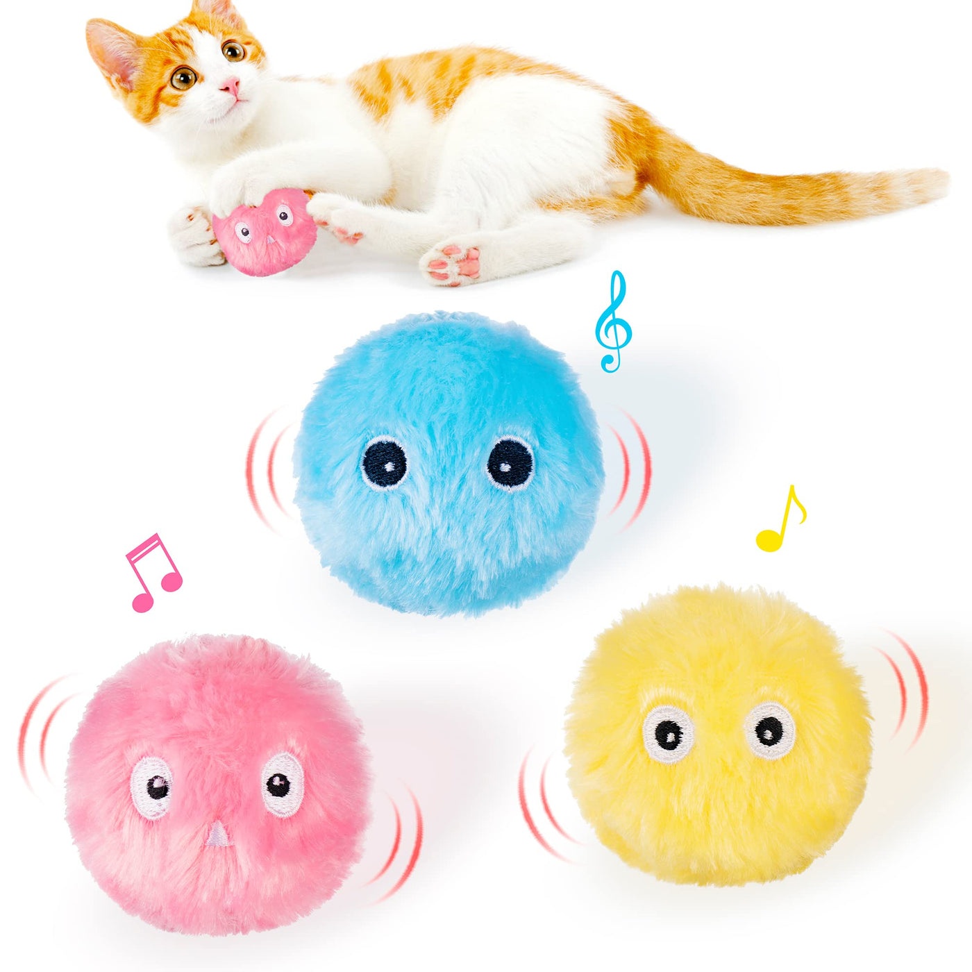 Smart Fun Cat Toy Ball